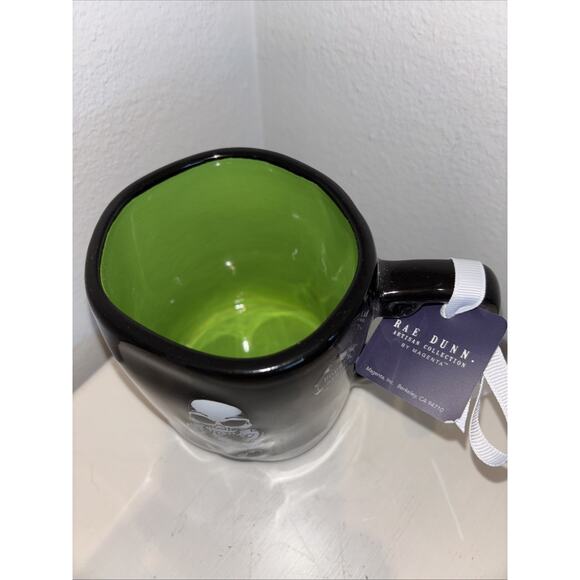 Rae Dunn Harry Potter Dark Mark He Who Must Not Be Named Black Coffee Mug NEW - Picture 3 of 3